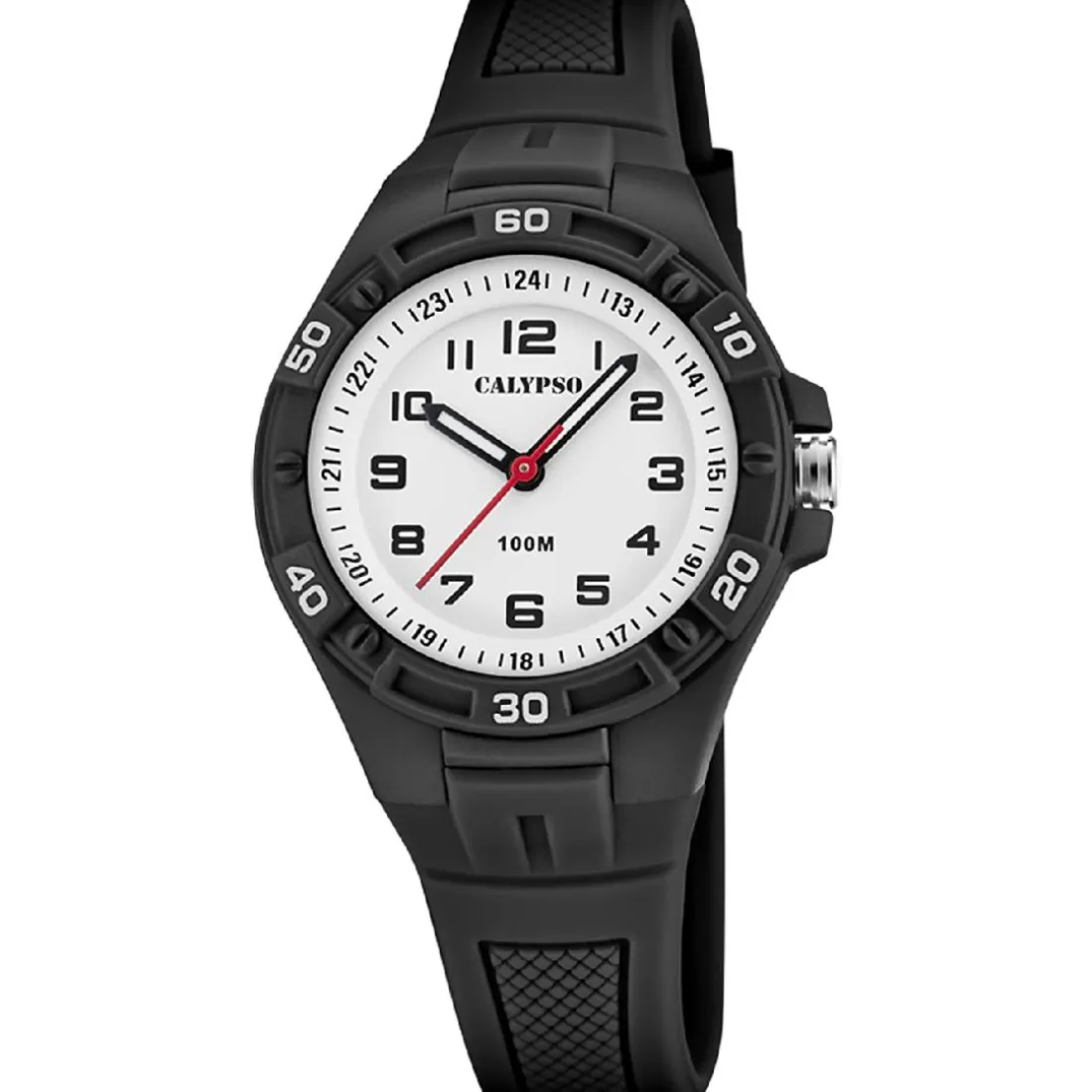 Montre garçon Calypso Junior Collection - K5832-4 Bracelet Silicone Noir
