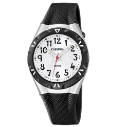 Montre Garçon Calypso K6064-2 - Bracelet Silicone Noir