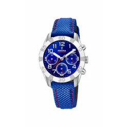 Montre Garçon Festina F20346-2 - Bracelet Nylon Bleu