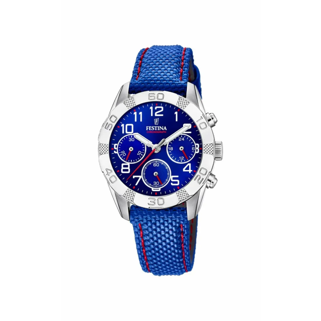 Montre Garçon Festina F20346-2 - Bracelet Nylon Bleu