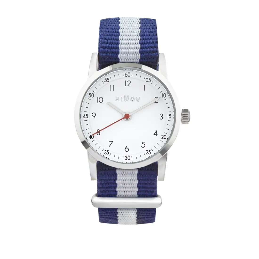 Montre garçon Millow Paris Classique - MIL269 Bracelet Nylon Bleu