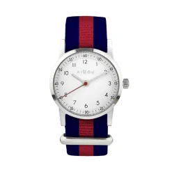 Montre garçon Millow Paris Classique - MIL161 Bracelet Nylon Rouge