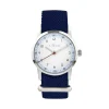 Montre garçon Millow Paris Classique - MIL274 Bracelet Nylon Bleu Marine