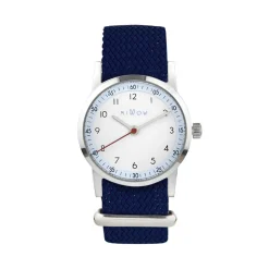 Montre garçon Millow Paris Classique - MIL274 Bracelet Nylon Bleu Marine