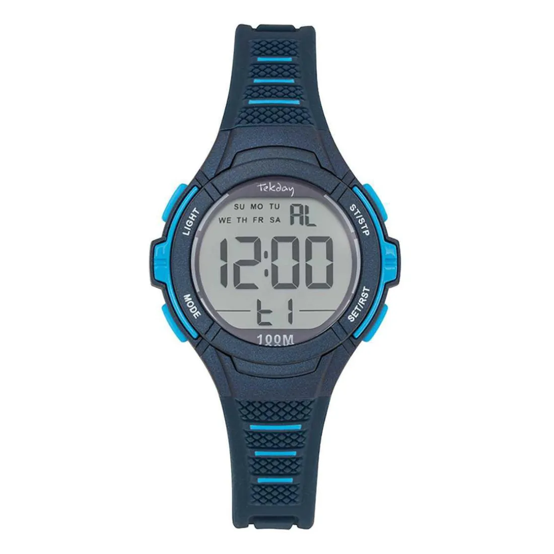 Montre Garçon Tekday Junior 654661 - Bracelet Silicone Bleu