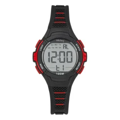 Montre Garçon Tekday Junior 654662 - Bracelet Silicone Noir