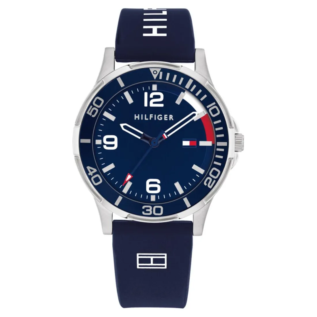 Montre garçon Tommy Hilfiger Opportunity - 1720016 Bracelet Silicone Bleu