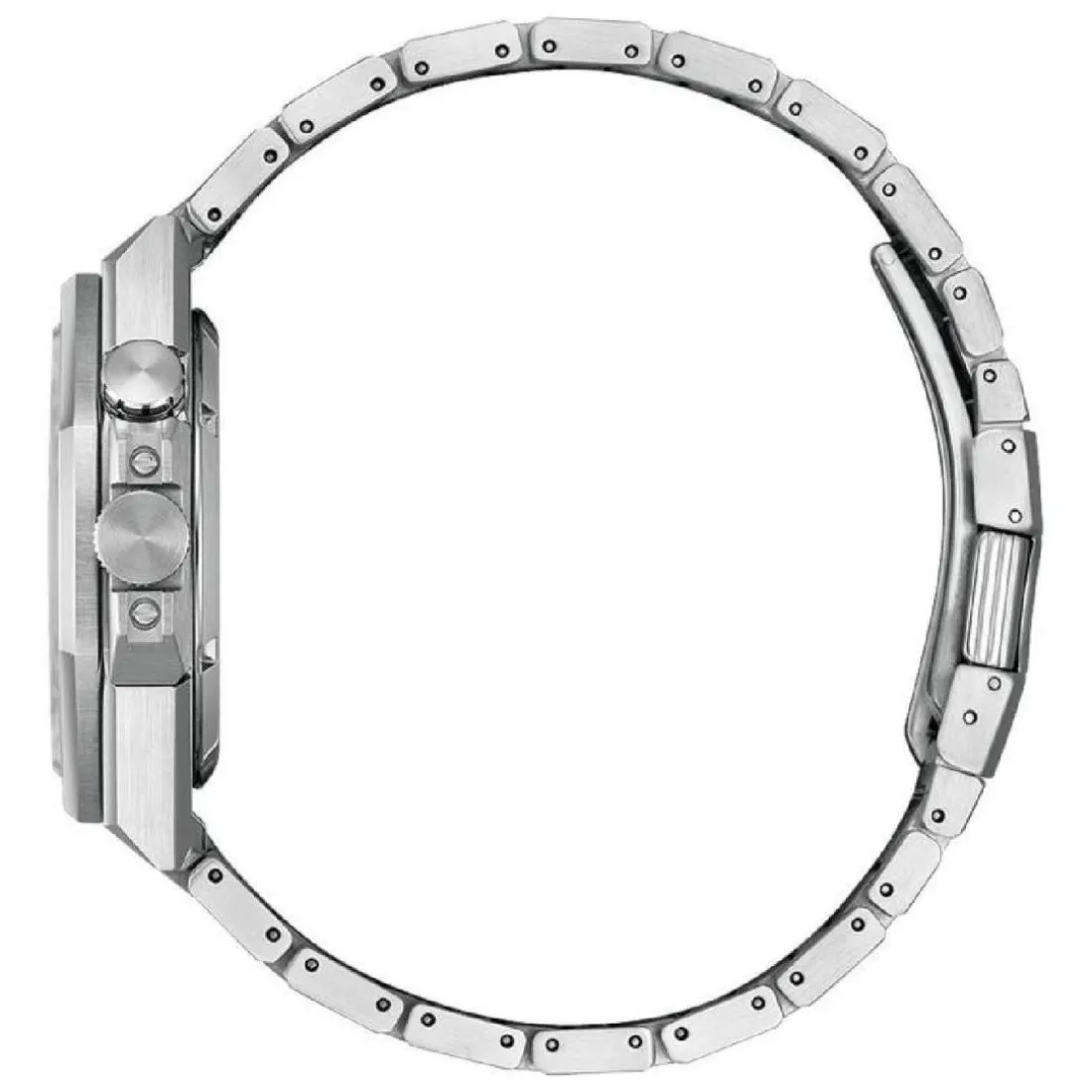 Montre Homme Citizen Series 8 Gmt - 890 Model Nb606058L - Bracelet Acier Argent