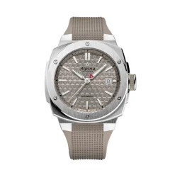 Montre Homme ALPINA Alpiner - AL-525BG3AE6 Bracelet Caoutchouc Beige
