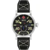 Montre Homme AVI-8 Dambuster 80Th Anniversary Royal British Legion Meca-Quatz Limited Edition - AV-4108-RBL-01 Bracelet Cuir Noir