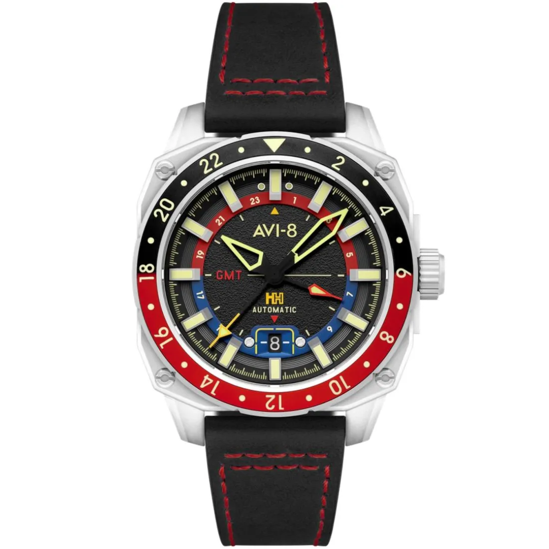 Montre Homme Avi-8 Hawker Hunter - AV-4122-01 Bracelet Cuir Noir