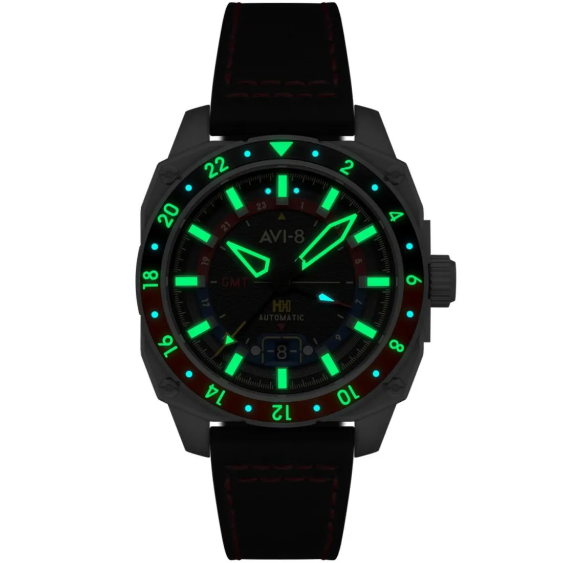 Montre Homme Avi-8 Hawker Hunter - AV-4122-01 Bracelet Cuir Noir