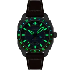 Montre Homme Avi-8 Hawker Hunter - AV-4122-02 Bracelet Cuir Marron