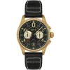 Montre Homme AVI-8 Spitfire Lock Chronograph - AV-4089-07 Bracelet Cuir Noir