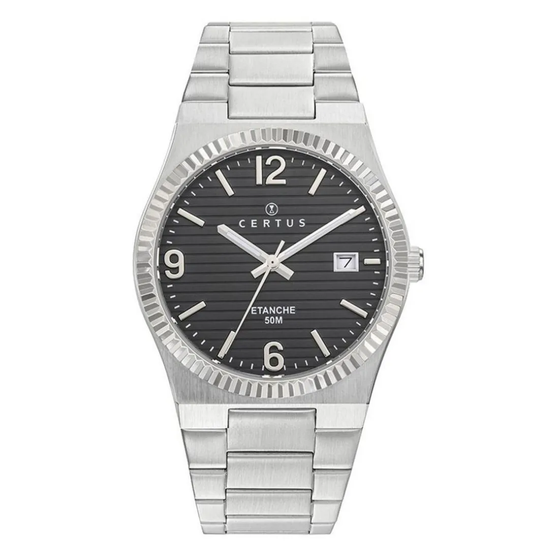 Montre Homme Certus - 616554 Bracelet Acier Argent