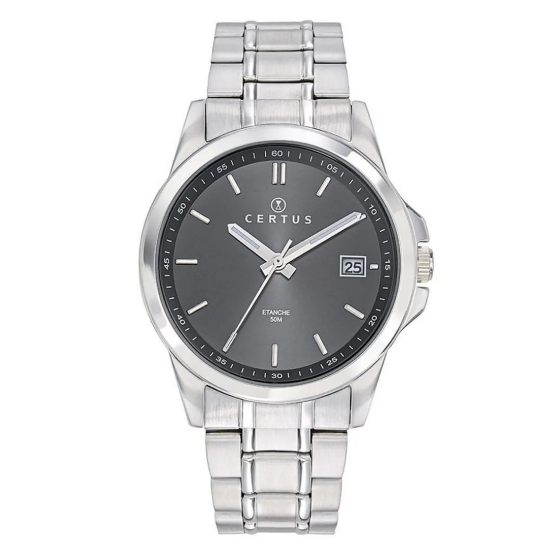 Montre Homme Certus - 616507 Bracelet Acier Argent