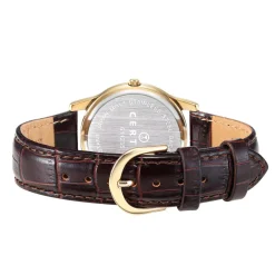 Montre homme Certus 611235 - Bracelet Cuir Marron