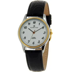 Montre Homme Certus 611222 - Bracelet Cuir Noir