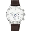 Montre Homme Certus 611137 - Bracelet Cuir Marron