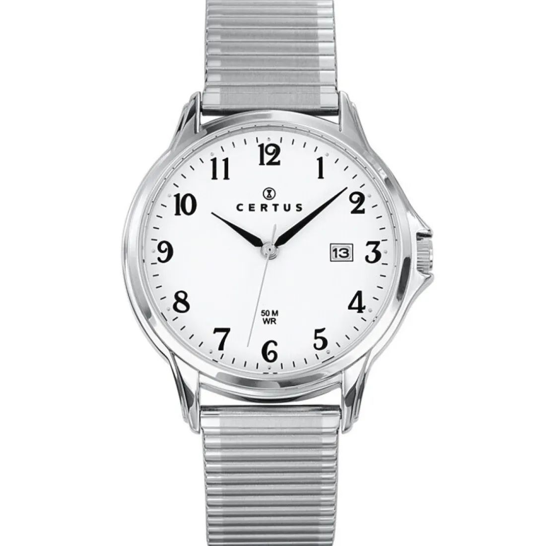 Montre Homme Certus 616219 - Bracelet Acier Argent