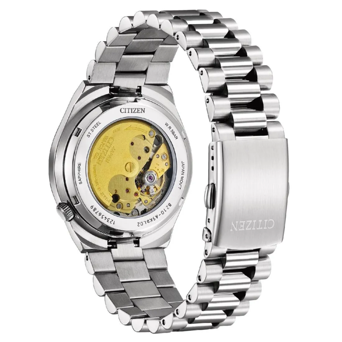 Montre Homme Citizen Tsuyosa - NJ0151-88W Bracelet Acier