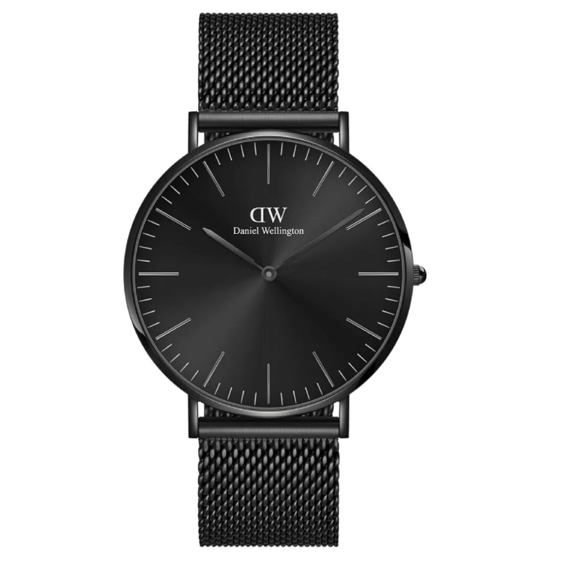 Montre Homme Daniel Wellington Ashfield - DW00100632 Bracelet Acier Noir