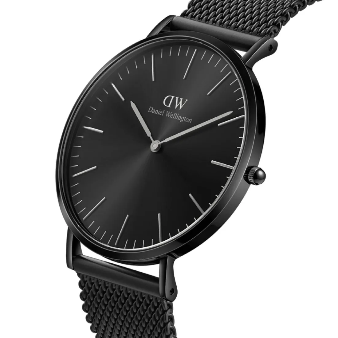 Montre Homme Daniel Wellington Ashfield - DW00100632 Bracelet Acier Noir