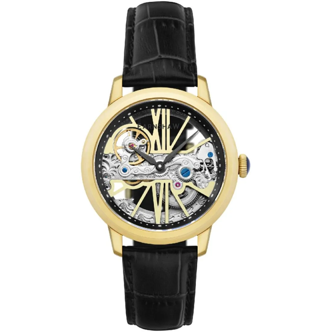 Montre Homme EARNSHAW Cornwall Bridge Automatic - ES-8287-03 Bracelet Cuir Noir