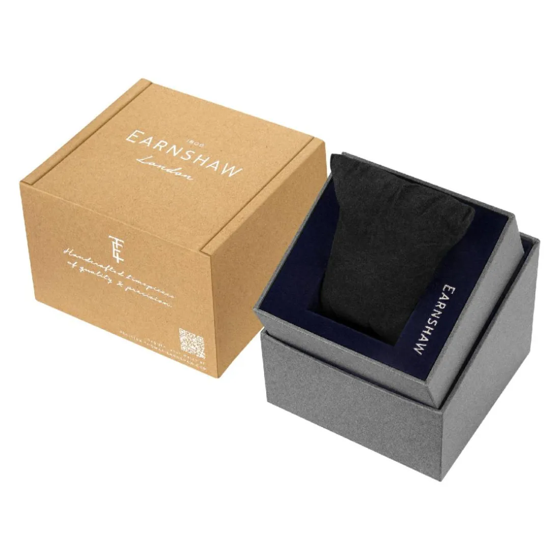Montre Homme EARNSHAW Cornwall Bridge Automatic - ES-8287-03 Bracelet Cuir Noir