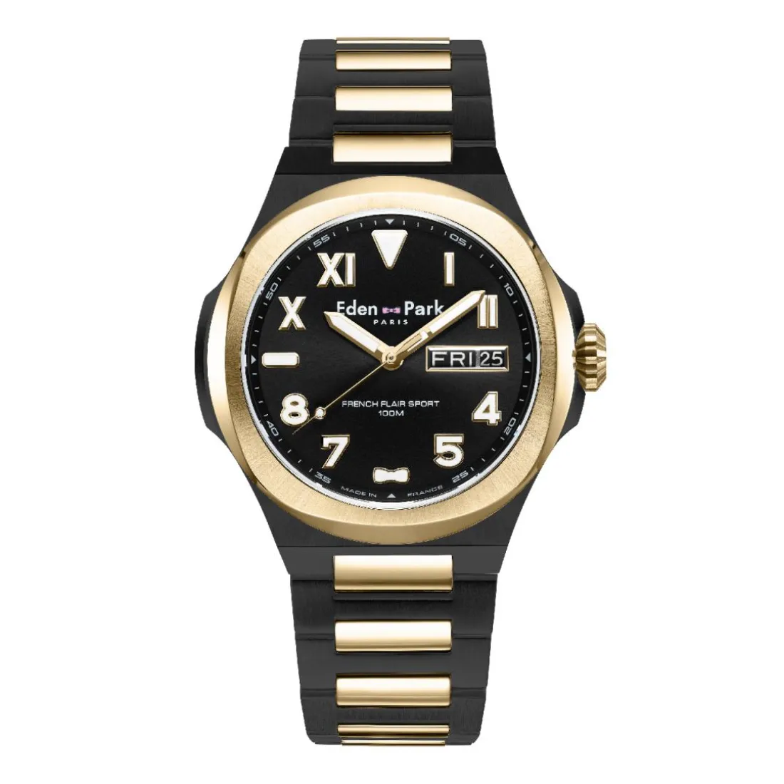 Montre Homme Eden Park - EP13245BTN14 Bracelet Acier Noir
