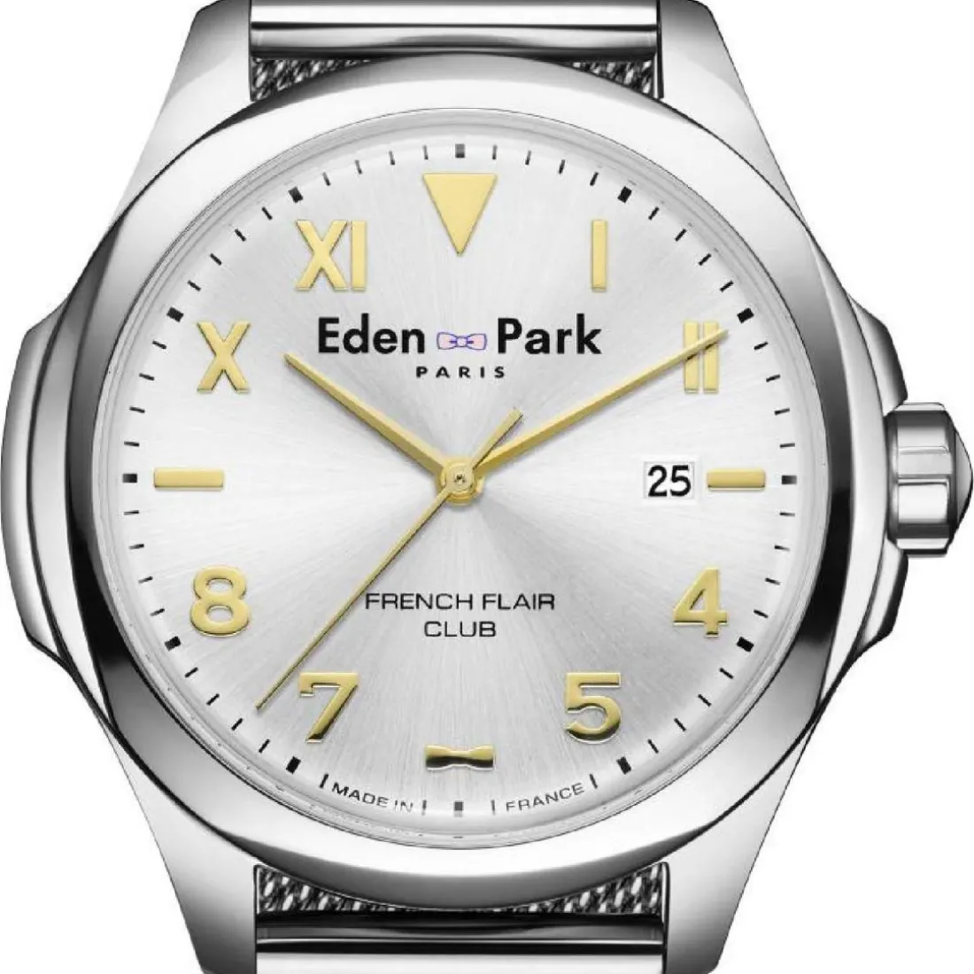 Montre Homme Eden Park - EP19201AP12TB Bracelet Acier Argent