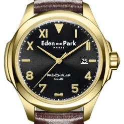 Montre Homme Eden Park Club - EP12201P14BR Bracelet Cuir Marron