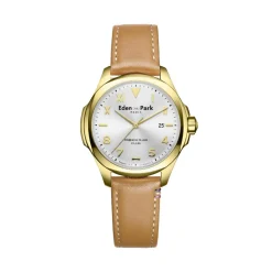 Montre Homme Eden Park Club - EP19201P12MI Bracelet Cuir Beige