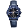 Montre Homme Eden Park Club - EP23201BL15TR Bracelet Cuir Bleu