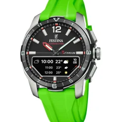 Montre Homme Festina Connected - F23000-B Bracelet Résine Vert