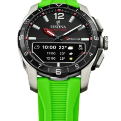 Montre Homme Festina Connected - F23000-B Bracelet Résine Vert