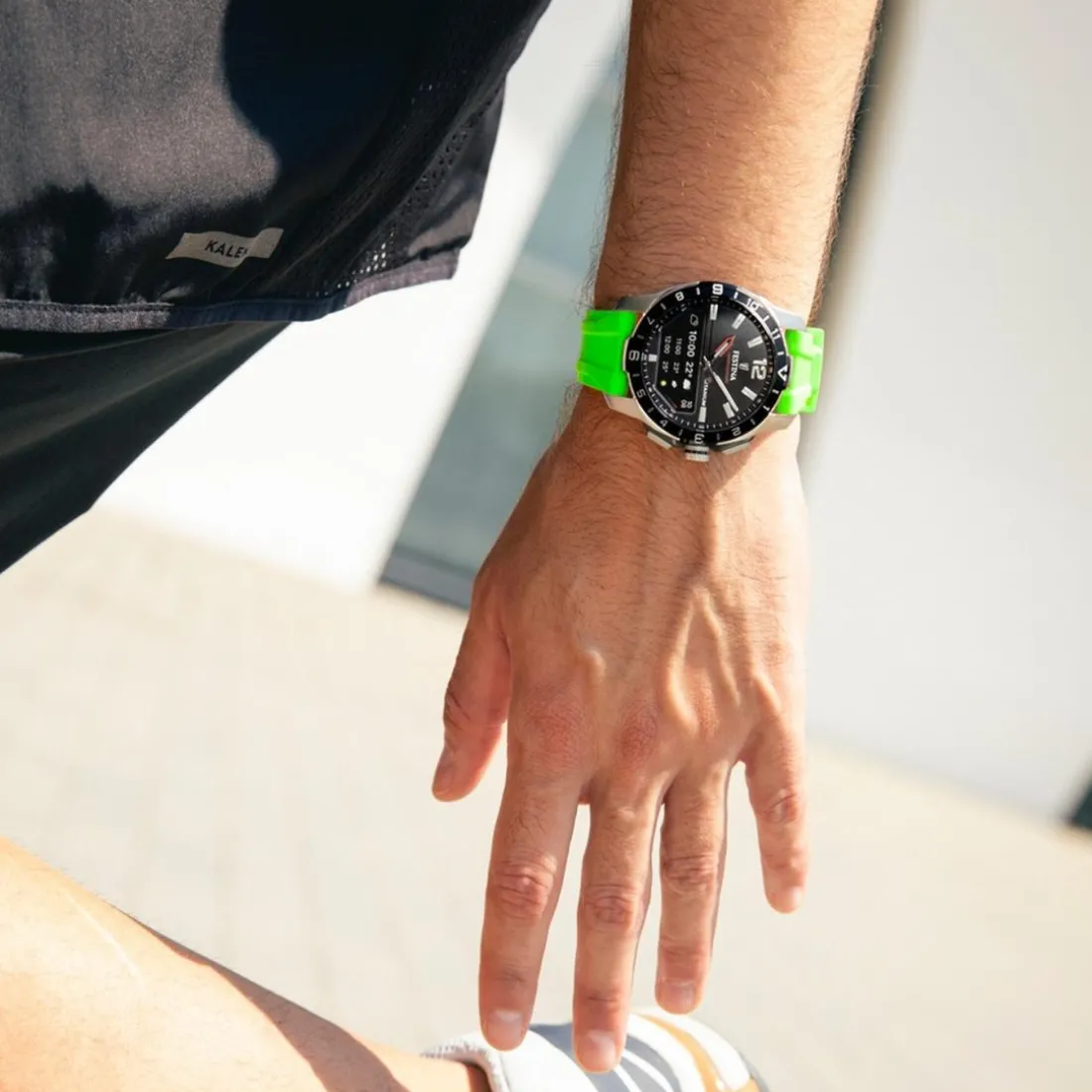 Montre Homme Festina Connected - F23000-B Bracelet Résine Vert