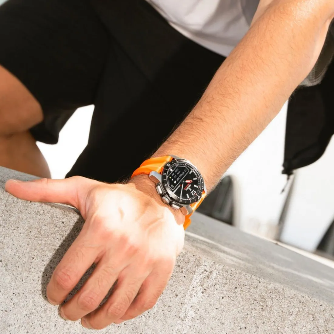 Montre Homme Festina Connected - F23000-D Bracelet Résine Orange