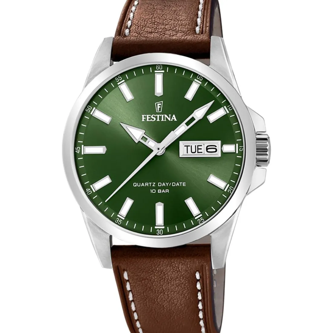 Montre Homme Festina Correa Clasico - F20358-5 Bracelet Cuir Marron