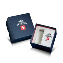 Montre Homme Festina Swiss Made Automatic - F20053-3 Bracelet Acier Argent