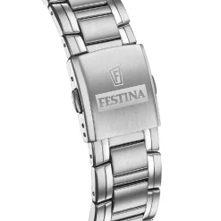 Montre Homme Festina Timeless Chronograph - F20704-2 Bracelet Acier Acier