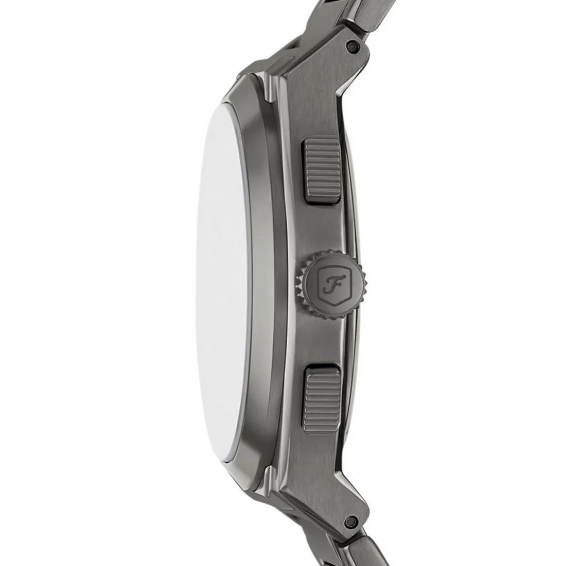 Montre Homme Fossil Montres Everett - FS6107 Bracelet Acier Gris foncé