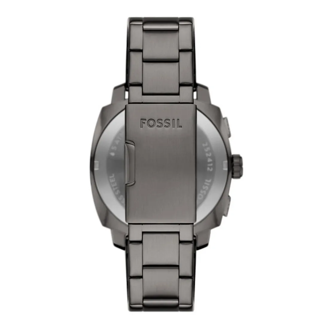 Montre Homme Fossil Montres Machine - FS6098 Bracelet Acier Gris foncé