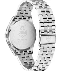 Montre Homme JDM MILITARY Interlaken - JDM-WG023-02 Bracelet Acier Argent