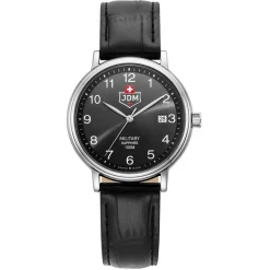 Montre Homme JDM MILITARY Kilo - JDM-WG026-01 Bracelet Cuir Noir