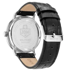 Montre Homme JDM MILITARY Kilo - JDM-WG026-01 Bracelet Cuir Noir