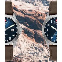 Montre Homme JDM Military Alpha I - JDM-WG001-02 Bracelet Cuir Marron