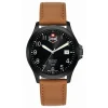 Montre Homme JDM Military Alpha I - JDM-WG001-04 Bracelet Cuir Marron
