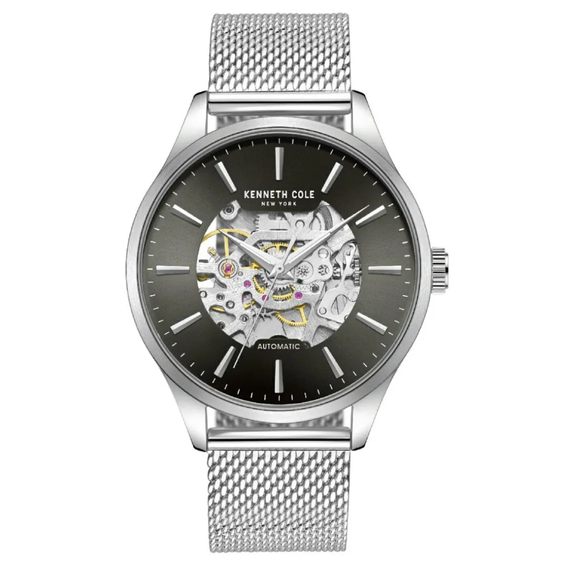 Montre Homme Kenneth Cole Automatic - KCWGL2216906 Bracelet Acier Argent