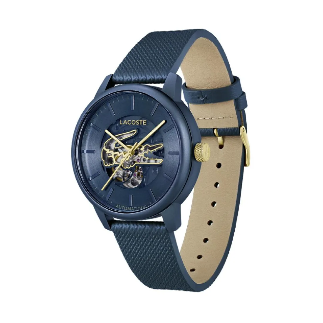 Montre Homme Lacoste Lacoste.12.12 Automatique - 2011385 Bracelet Cuir Bleu